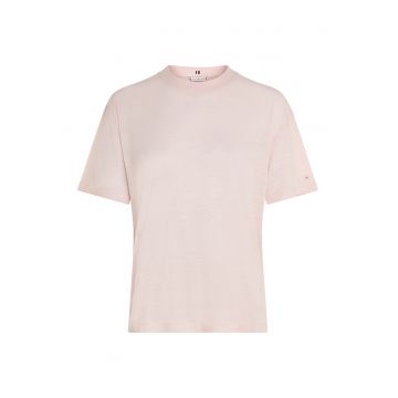 Tricou lejer de lyocell si in