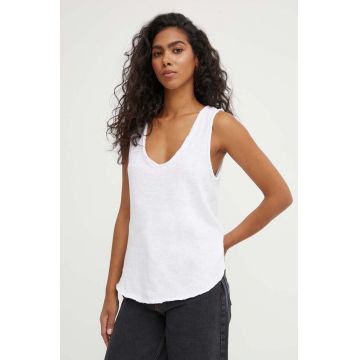 American Vintage top din bumbac DEBARDEUR COL U