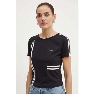 Miss Sixty tricou 6L2SJ1650000 SJ1650  S/S T-SHIRT femei, culoarea negru, 6L2SJ1650000
