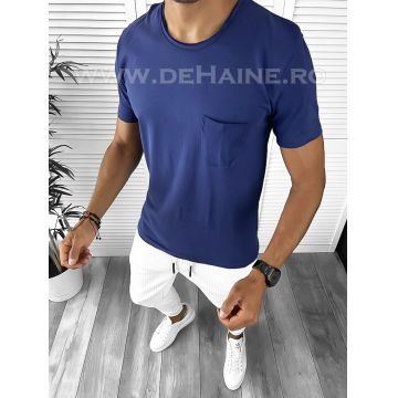 Tricou barbati bleumarin slim fit B9302 N5-4.1