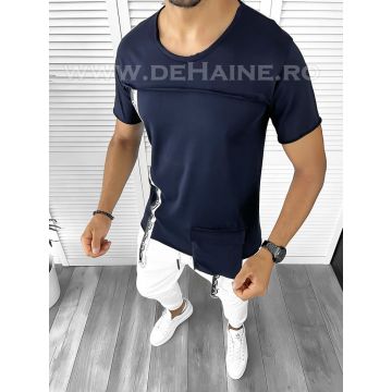 Tricou barbati bleumarin slim fit Vagabond B1951 N5-4.1
