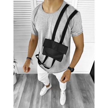 Tricou barbati gri slim fit Vagabond B1967 N5-4.1