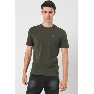Tricou cu decolteu la baza gatului Tricou cu decolteu la baza gatului