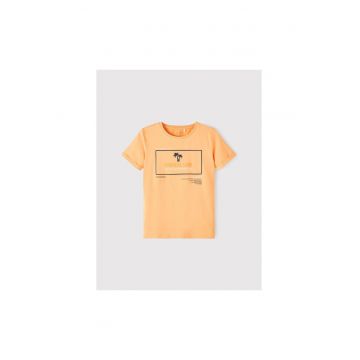 Tricou copii -  300961001 - Bumbac - Elastan - Portocaliu