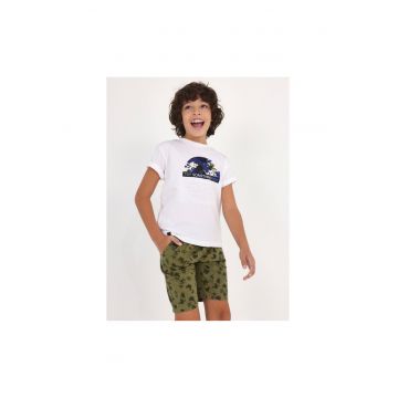 Tricou copii -  302030088 - Bumbac - Alb