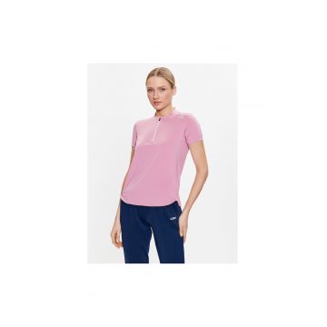 Tricou dama pentru ciclism -  PoliesterRoz