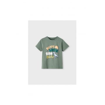 Tricou copii -  301470076 - Bumbac organic - Elastan - Verde