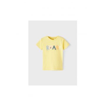 Tricou copii -  301996255 - Bumbac organic - Elastan - Galben