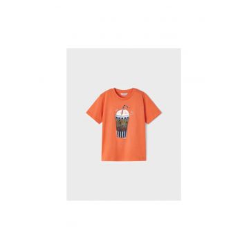 Tricou copii -  302026067 - Bumbac - Portocaliu