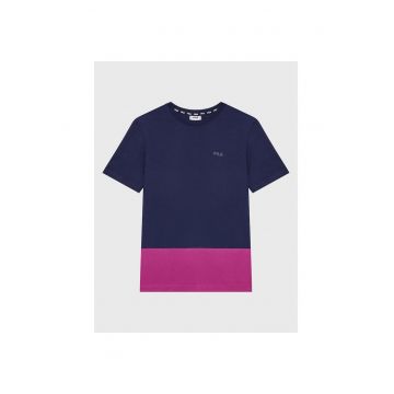 Tricou copii -  Bumbac - Albastru marin