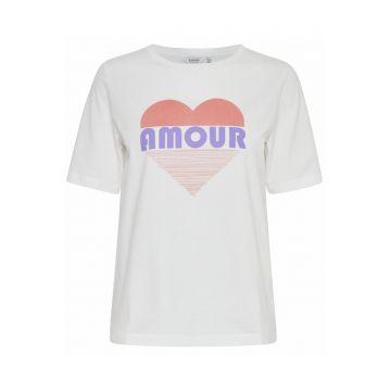 Tricou dama -  301709688 - Bumbac - Alb