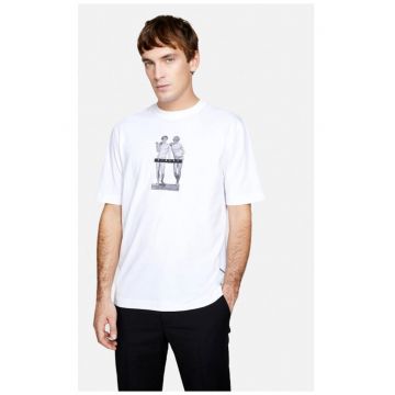 Tricou barbati -  812164 - Alb - Bumbac