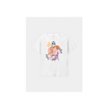 Tricou copii -  10293 - Alb - Bumbac