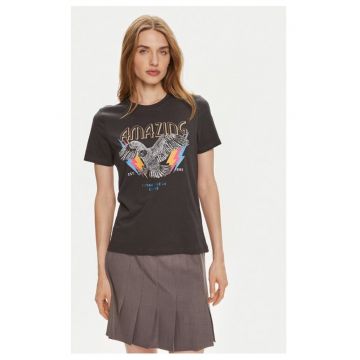 Tricou dama -  55673 - Bumbac - Negru