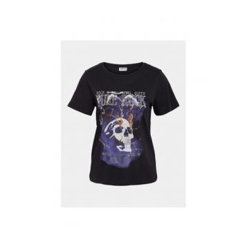 Tricou dama - 604196 - Negru - Bumbac - Tricou dama - 604196 - Negru - Bumbac -