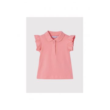 Tricou polo Fete -  209489002 - Bumbac