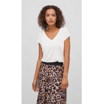 Tricou dama -  6592 - Modal - Alb