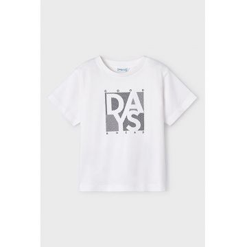 Tricou de bumbac cu imprimeu logo