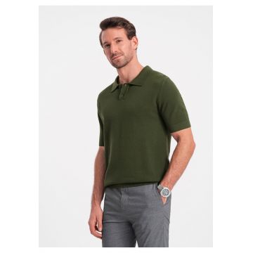 Tricou polo din bumbac pique
