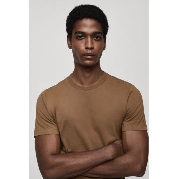Tricou slim fit de bumbac