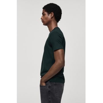 Tricou slim fit de bumbac