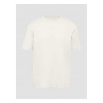 Tricou barbati cu decolteu la baza gatului - cu logo - Q/S by s.Oliver