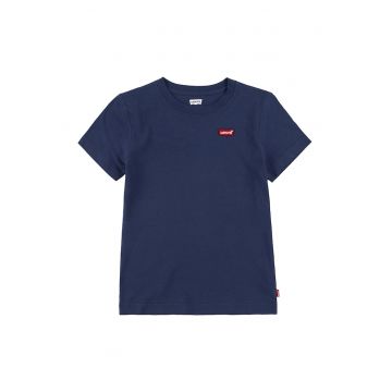 Tricou cu decolteu la baza gatului si logo