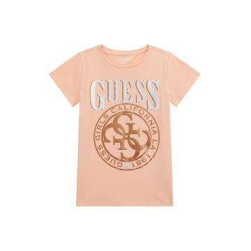 Tricou din bumbac cu imprimeu logo