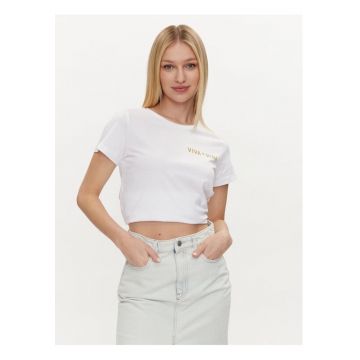 Tricou dama -  604288 - Alb - Bumbac -