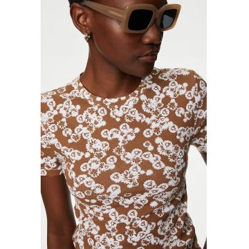 Tricou din bumbac cu imprimeu