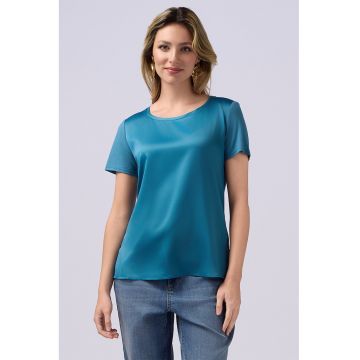Bluza uni de satin