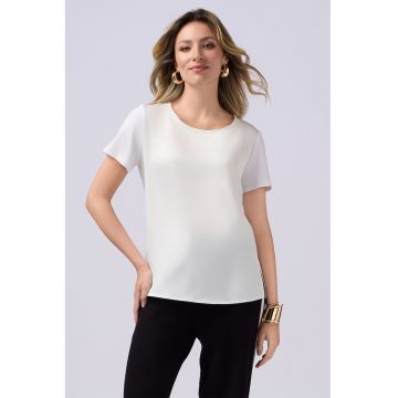 Bluza uni de satin