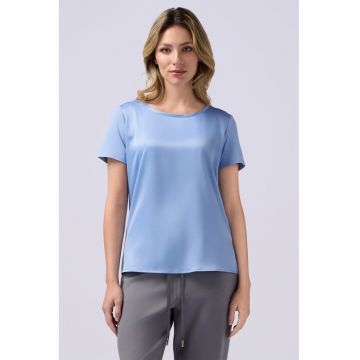 Bluza uni de satin