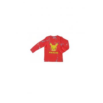Tricou cu maneca lunga Pokemon Pikachu