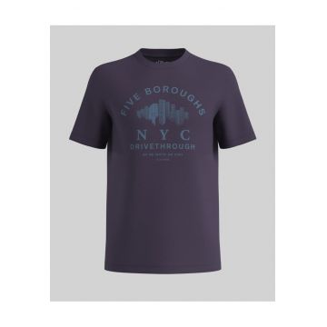Tricou barbati cu decolteu la baza gatului - din bumbac - croiala Regular fit -