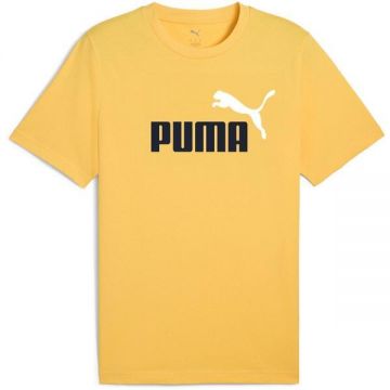 Tricou barbati Puma Ess 2 Color No. 1 Logo Tee 68470855, M, Galben