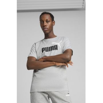 Tricou cu decolteu la baza gatului si logo