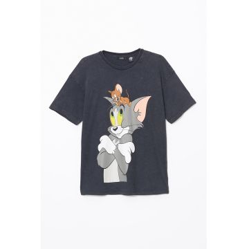Tricou cu imprimeu Tom&Jerry