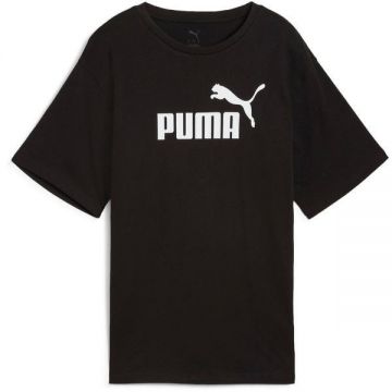 Tricou femei Puma Ess No. 1 Logo Relaxed Tee 68497001, XL, Negru
