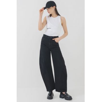 KARL LAGERFELD - Top de bumbac cu logo
