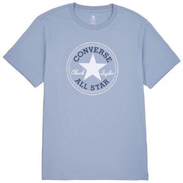 Tricou unisex Converse Chuck Patch Core 10025459-A33, XL, Albastru