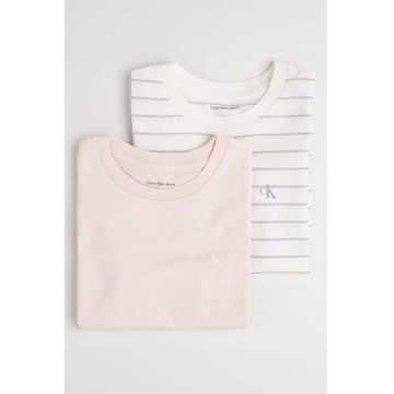 Set de tricouri slim-fit din bumbac - 2 Piese