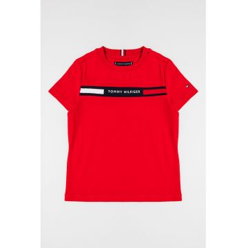 Tricou de bumbac cu imprimeu logo