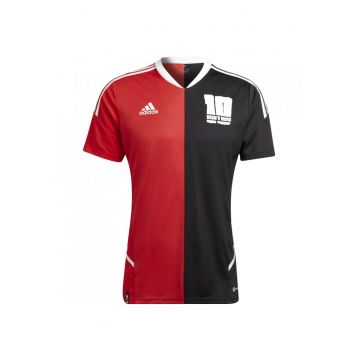 Tricou  Messi pentru copii - rosu/negru