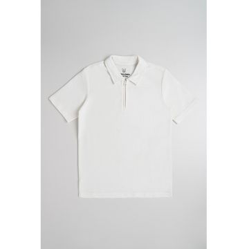 Tricou polo striat