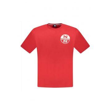 Tricou barbati - cu imprimeu cu logo - Regular fit