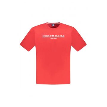 Tricou barbati - cu imprimeu cu logo - Regular fit -