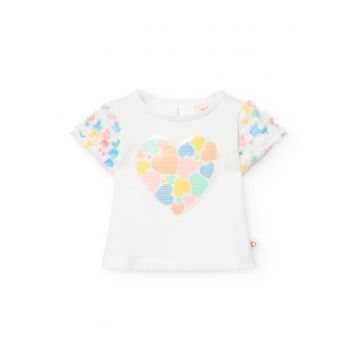 Tricou cu aplicatii cu paiete