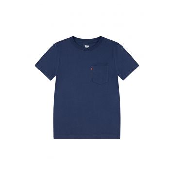 Tricou din amestec de bumbac cu buzunar frontal