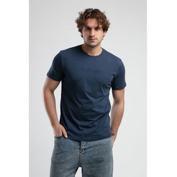 Tricou cu detaliu cu broderie logo Empire